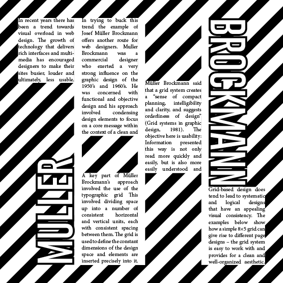 Muller Brockman Inspired Design